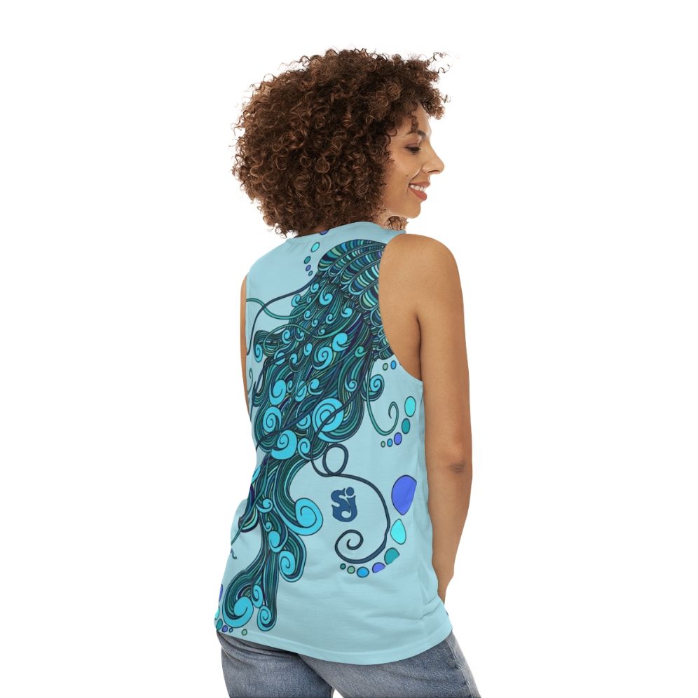 String Cheese Incident Jelly Fish Unisex Tank Top - women back