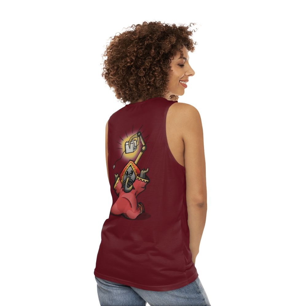 Toaster Priest Unisex Tank Top - women back