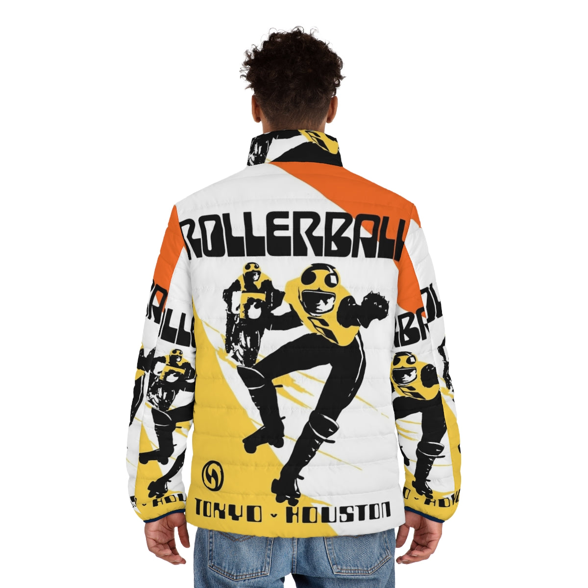 Rollerball Tokyo V Houston Puffer Jacket - Vintage sci-fi inspired outerwear - men back