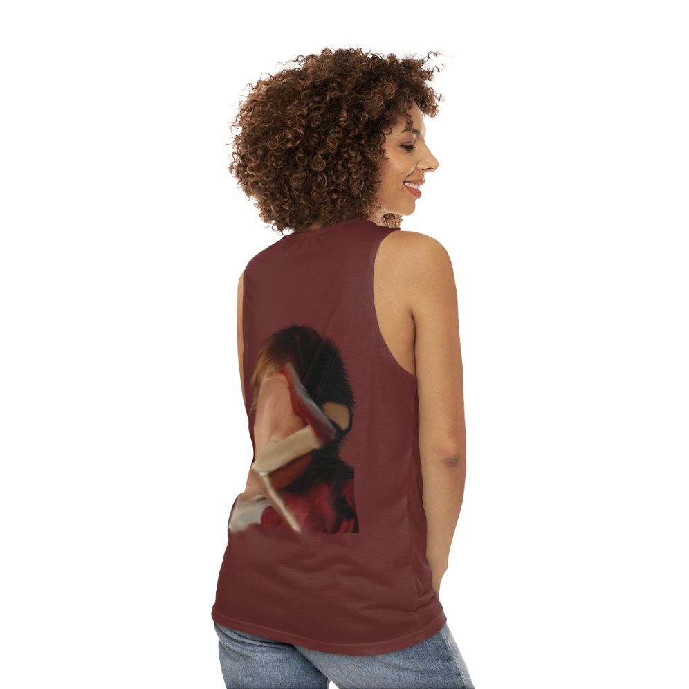 Chris Farley Tribute Comedy Tank Top - women back