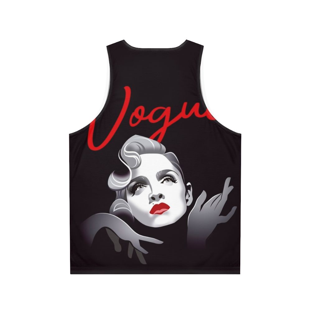 Queen Unisex Tank Top featuring Alejandro Mogolloart's pop art music icon design - Back