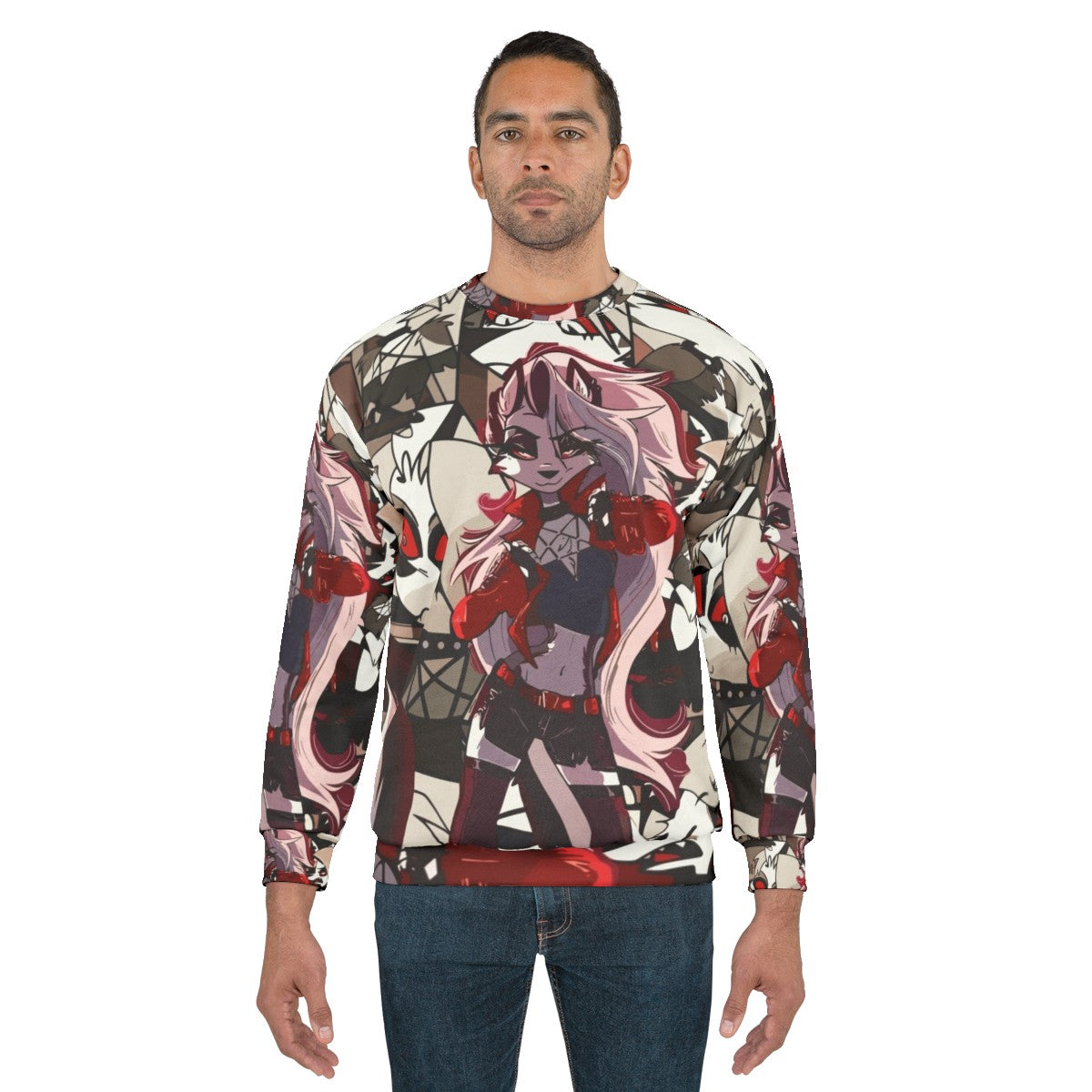 Helluva Boss Loona Anime Character Sweatshirt - men