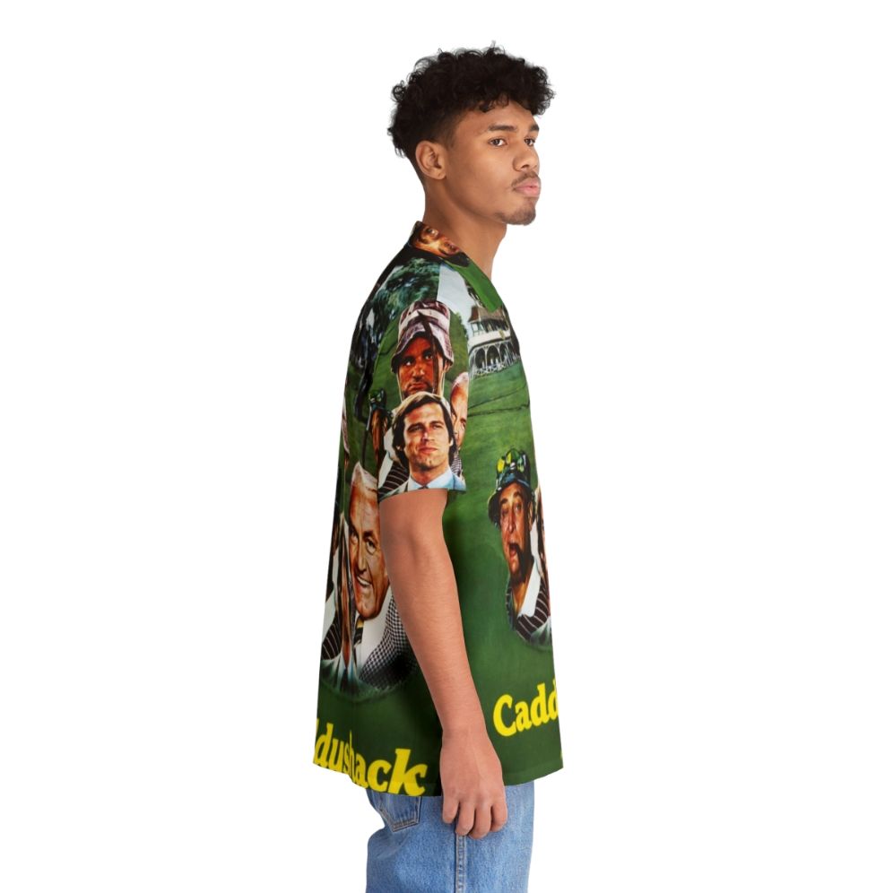 Hilarious Hawaiian shirt with "Some People Just Don't Belong" comedy movie design - People Pight