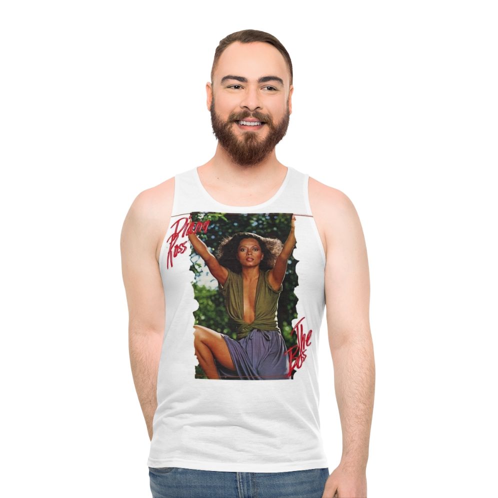 Diana Ross The Boss Album Unisex Music Tank Top - men