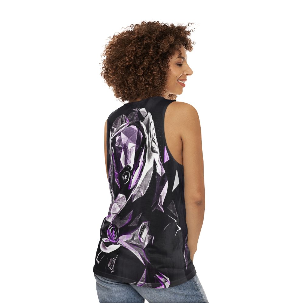 Mass Effect Tali Pilgrimage Unisex Tank Top - women back