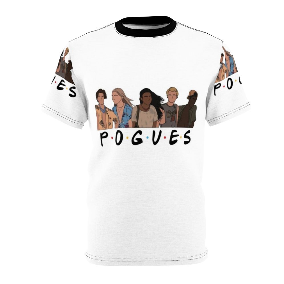 Graphic t-shirt featuring the Pogues from the popular TV show Outer Banks