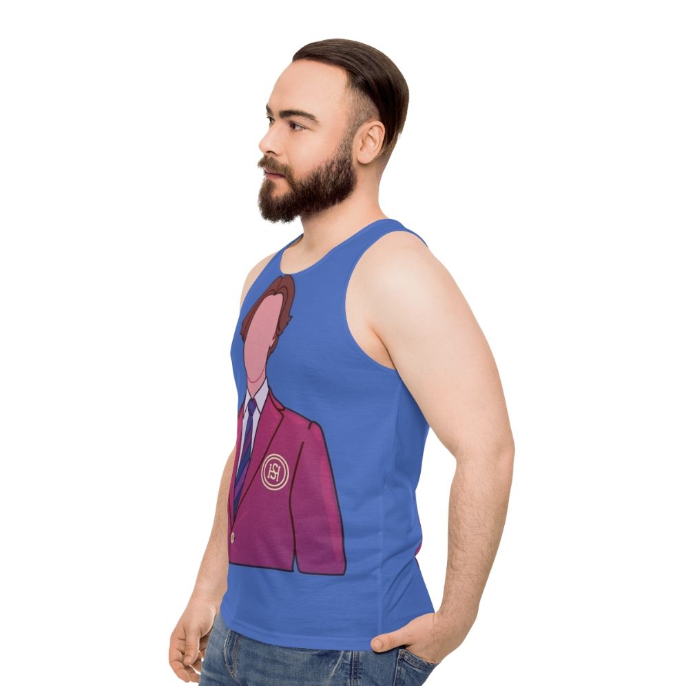 Young Royals Netflix Unisex Tank Top - men side