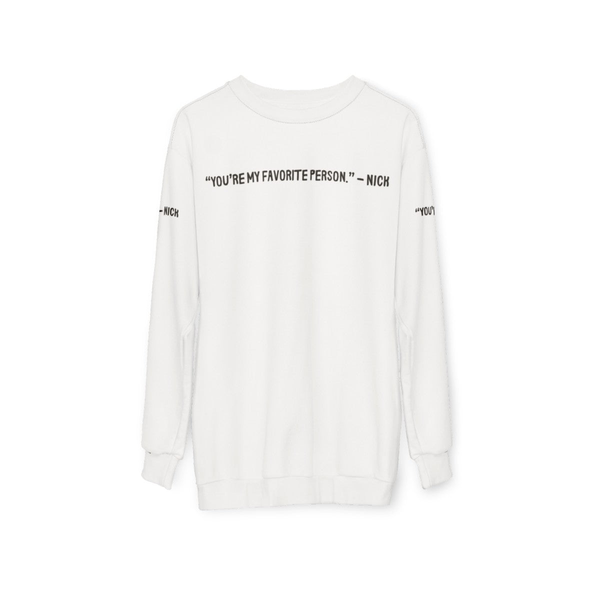 Heartstopper Gang Sweatshirt - Graphic Novel Inspired Streetwear - hanging