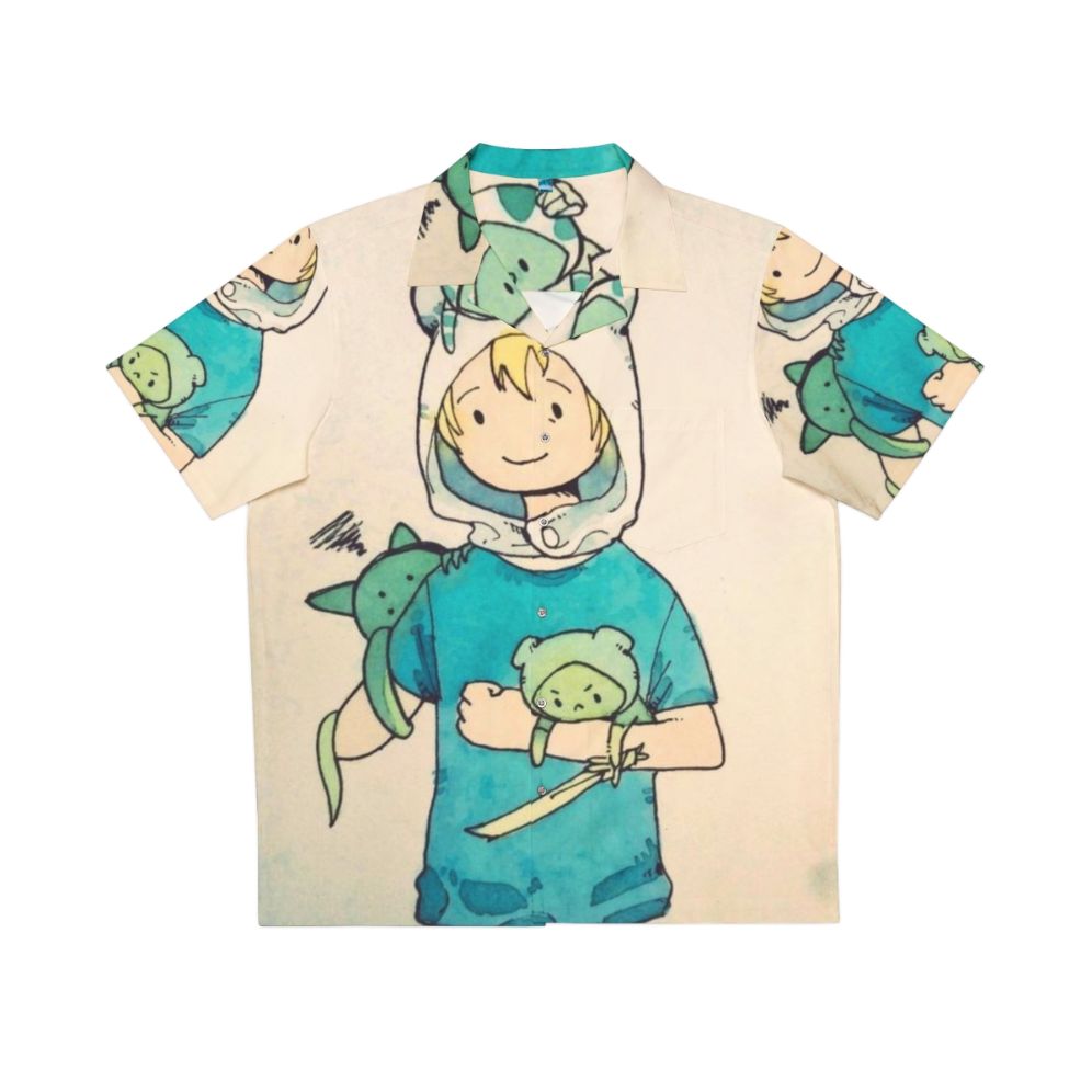 Vault Boy vaporwave Hawaiian shirt