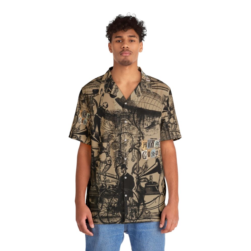 Avant Garde Music Hawaiian Shirt with Surreal Design - People Front