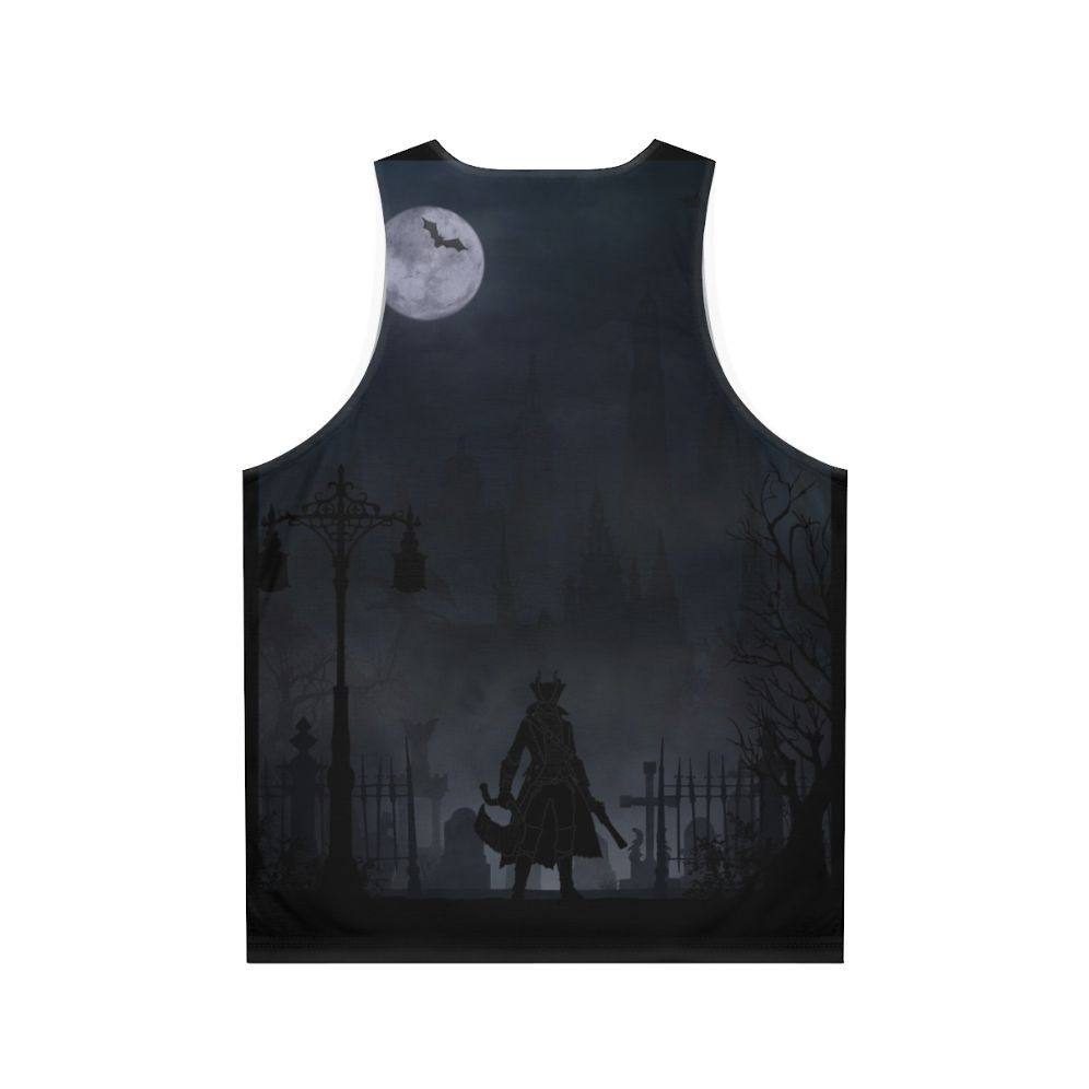 Bloodborne Dark Souls Warriors Landscapes Unisex Tank Top - Back