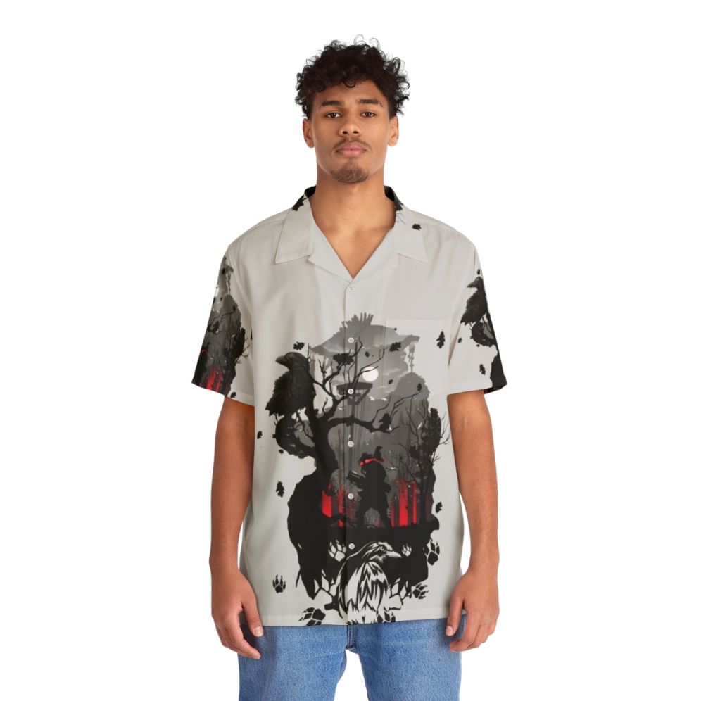 Bloodhound-inspired Apex Legends Hawaiian Shirt - People Front