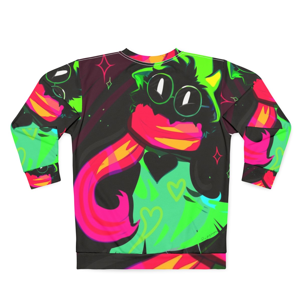 Ralsei Fluffy Monster Sweatshirt - Back