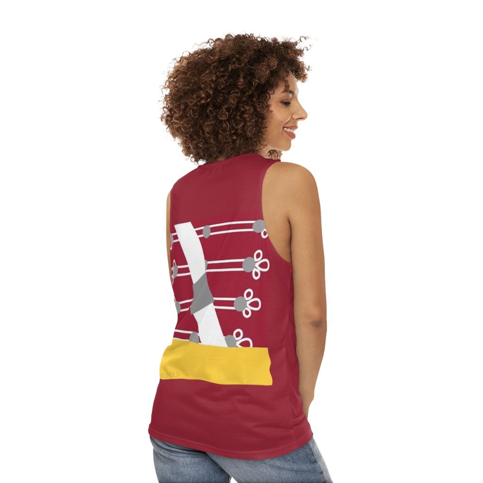 Cadet Uniform Unisex Tank Top - women back