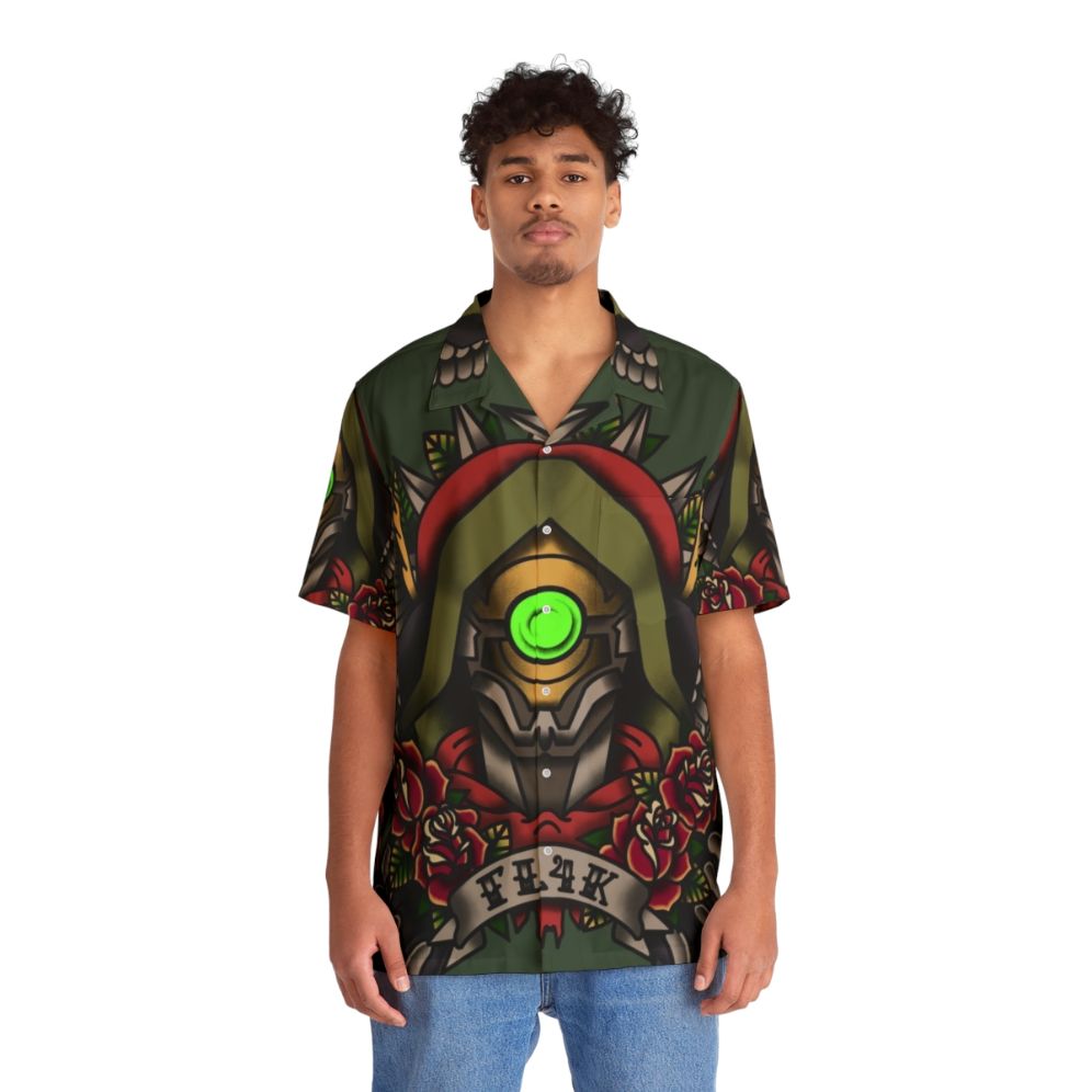 Borderlands FL4K Portrait Hawaiian Shirt - People Front