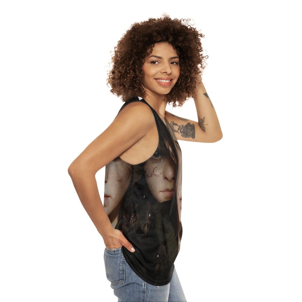 A Plague Tale Requiem Unisex Tank Top - women side