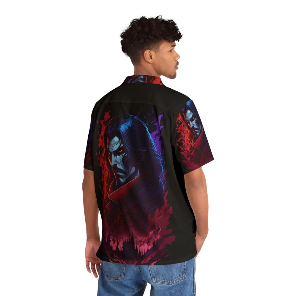 Castlevania Lord Dracula Hawaiian Shirt - People Back