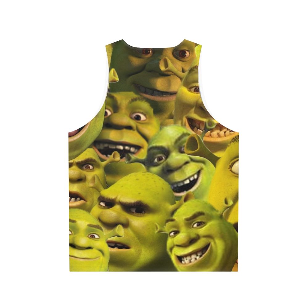 Shrek-inspired unisex tank top - Back