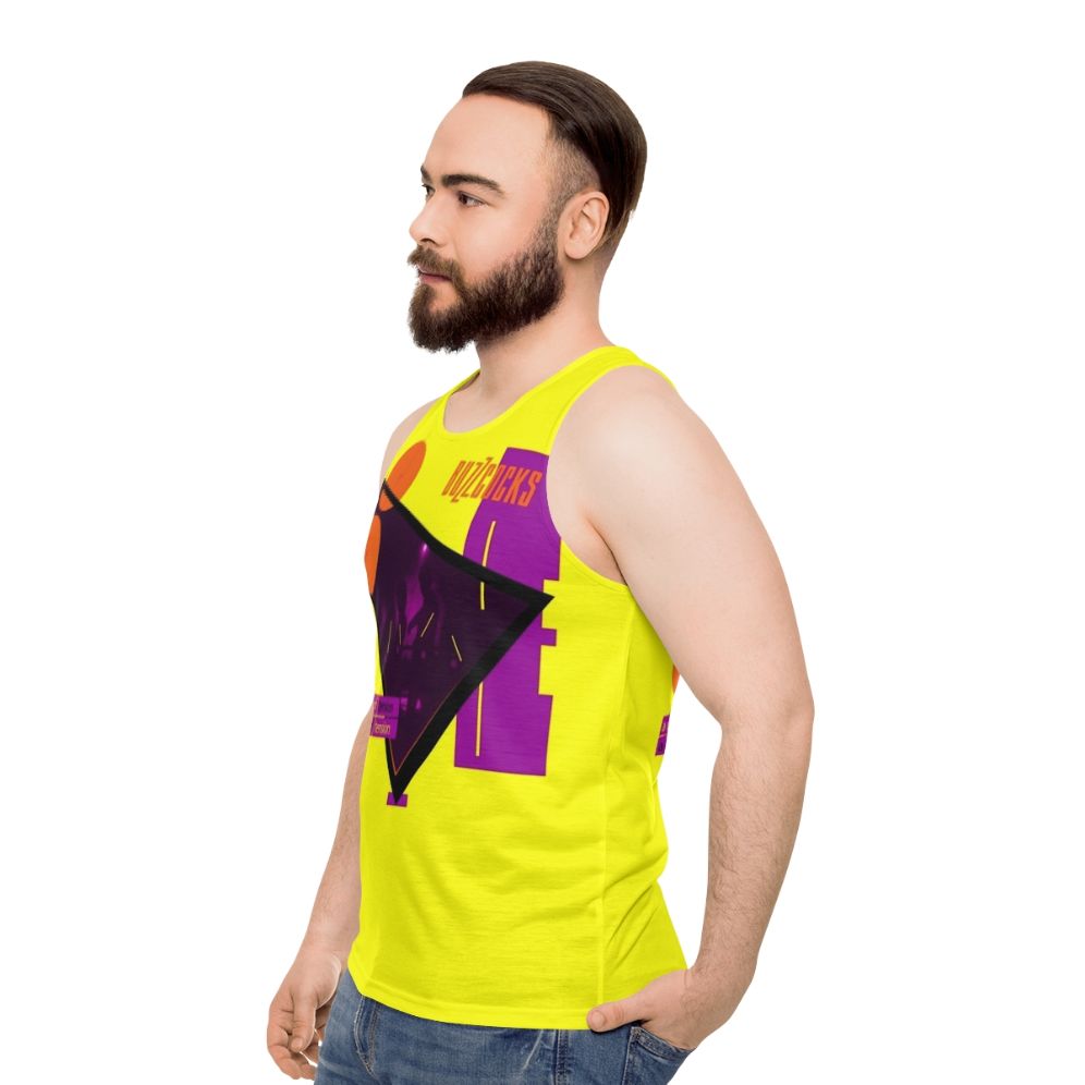 Unisex punk rock tank top - men side