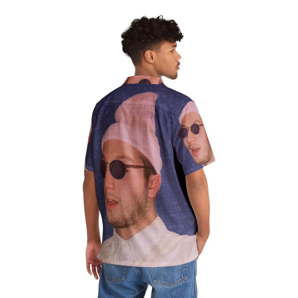 Bbno Hawaiian Shirt with Galaxy Aesthetic - People Back