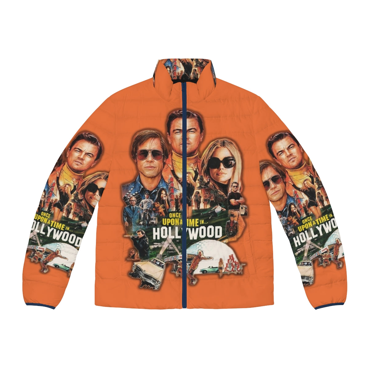 Quentin Tarantino "Once Upon a Time in Hollywood" inspired puffer jacket