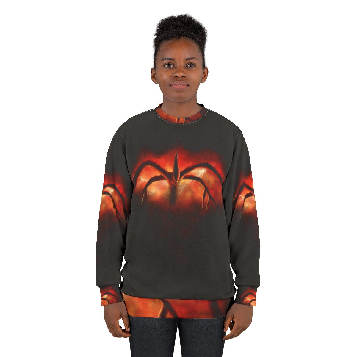 Mind Flayer Stranger Things 80s Horror Sweatshirt - women