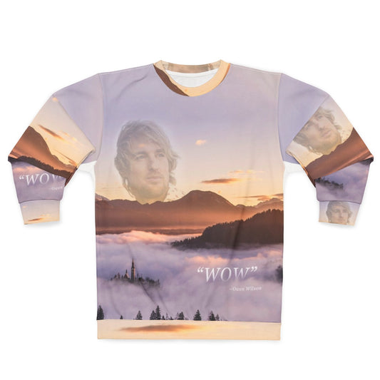 Wow Owen Wilson Inspirational Sweatshirt