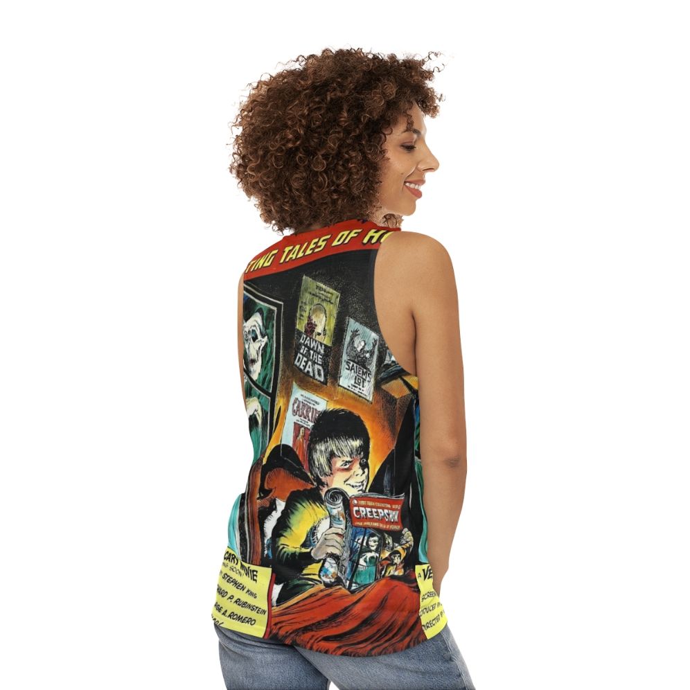 Creepshow Unisex Horror Tank Top - women back