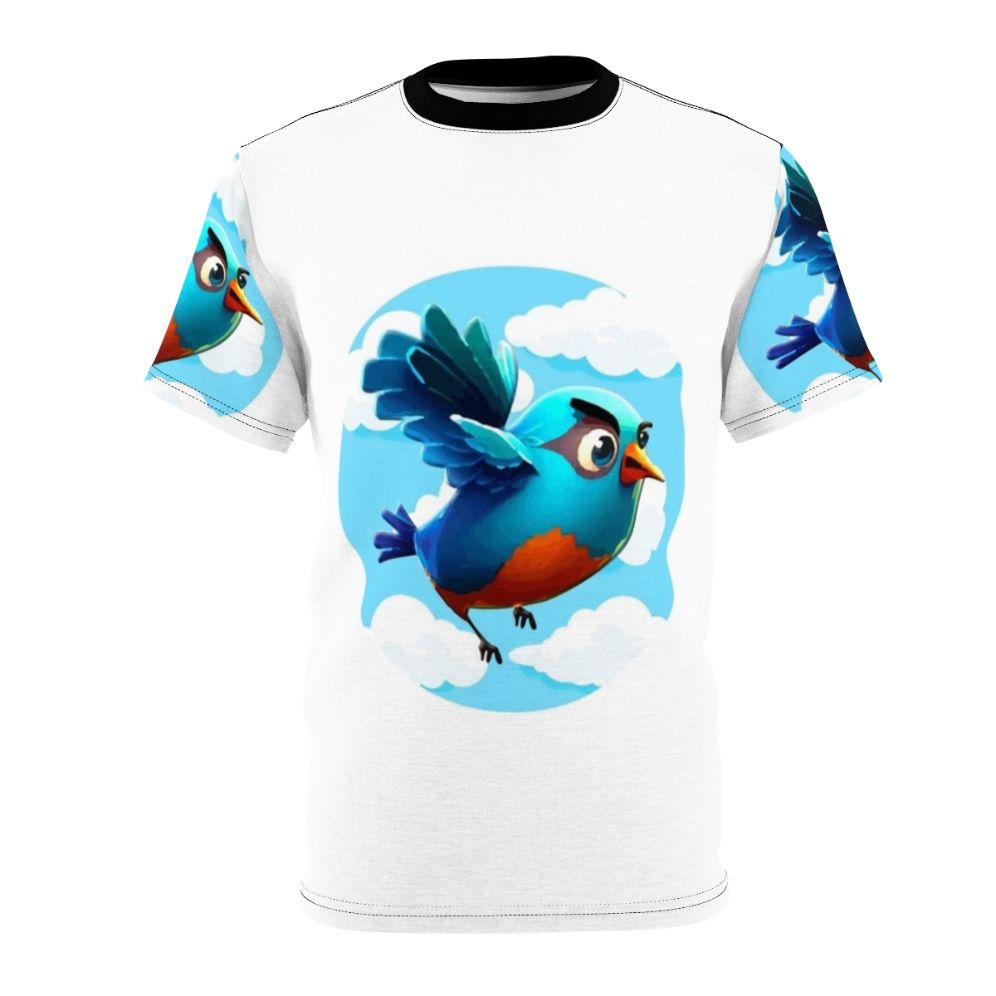 Elegant phoenix chick design on a high-quality t-shirt