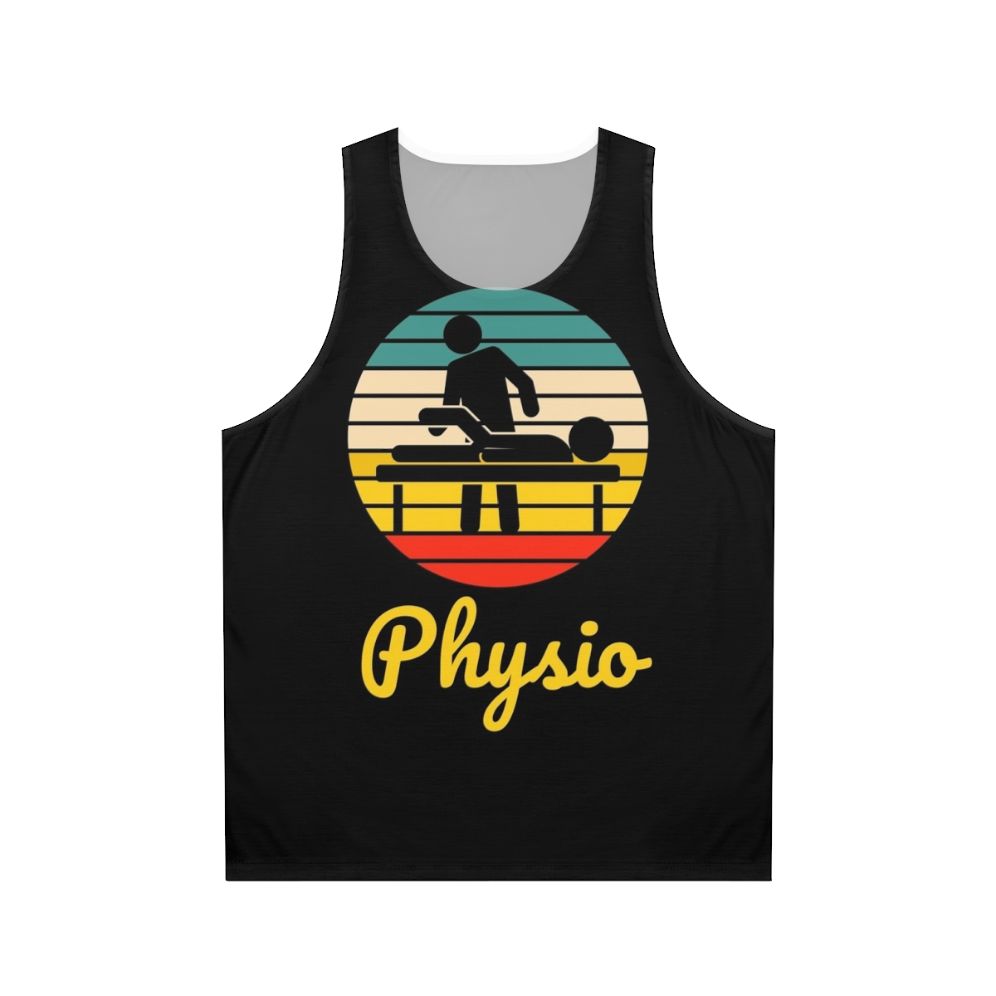 Retro Physio Physiotherapist Unisex Tank Top