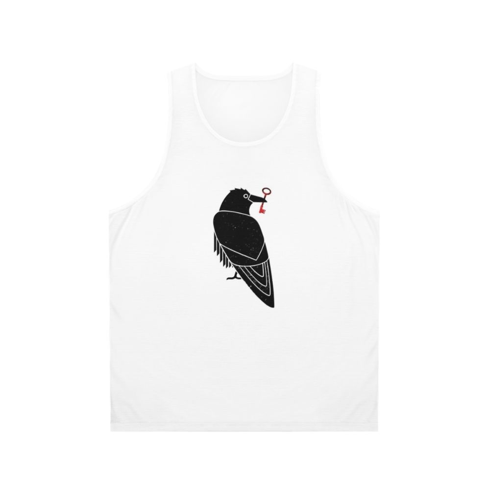 Unisex Science Geek Sci-Hub Raven Tank Top