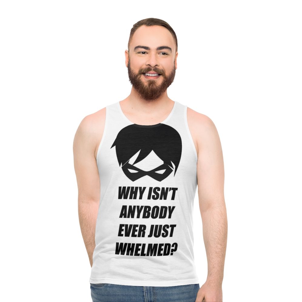 Superhero unisex tank top - men