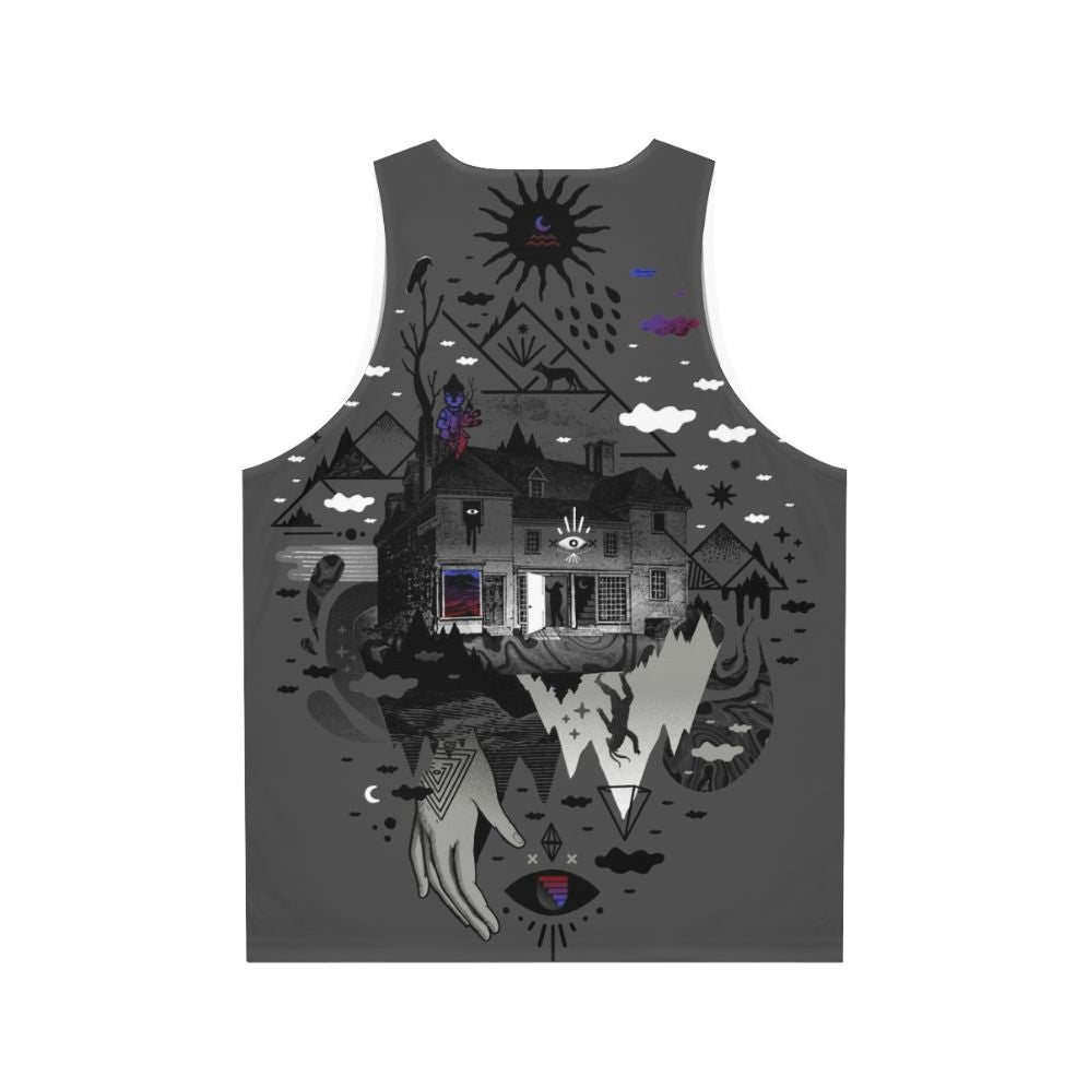 Surreal "House Is Not A Home" unisex tank top - Back