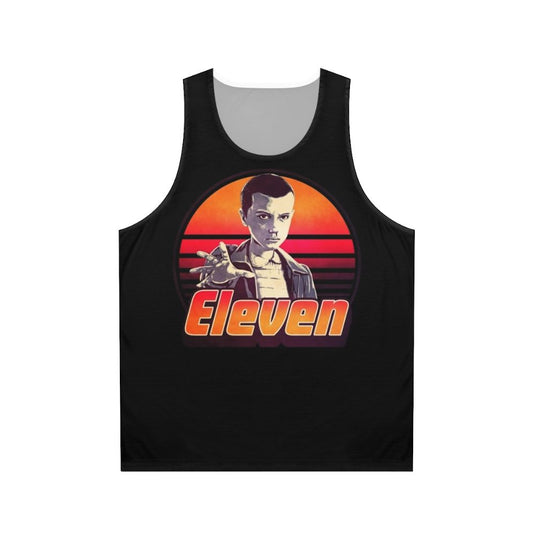 Stranger Things Eleven Unisex Retro Tank Top