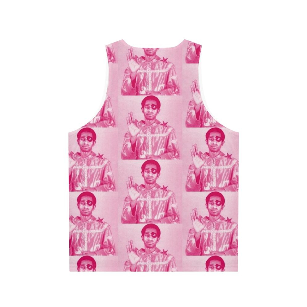 Jazz Piano Legend James Booker Unisex Tank Top - Back