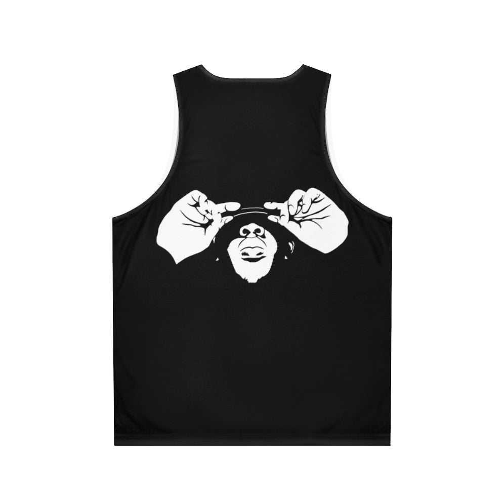 Unisex Hip Hop Rap Music Tank Top - Back