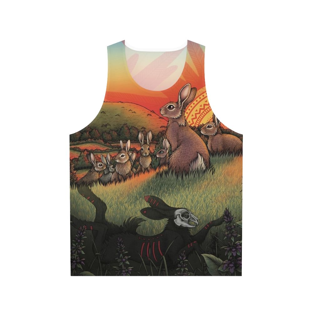 Watership Down inspired unisex tank top