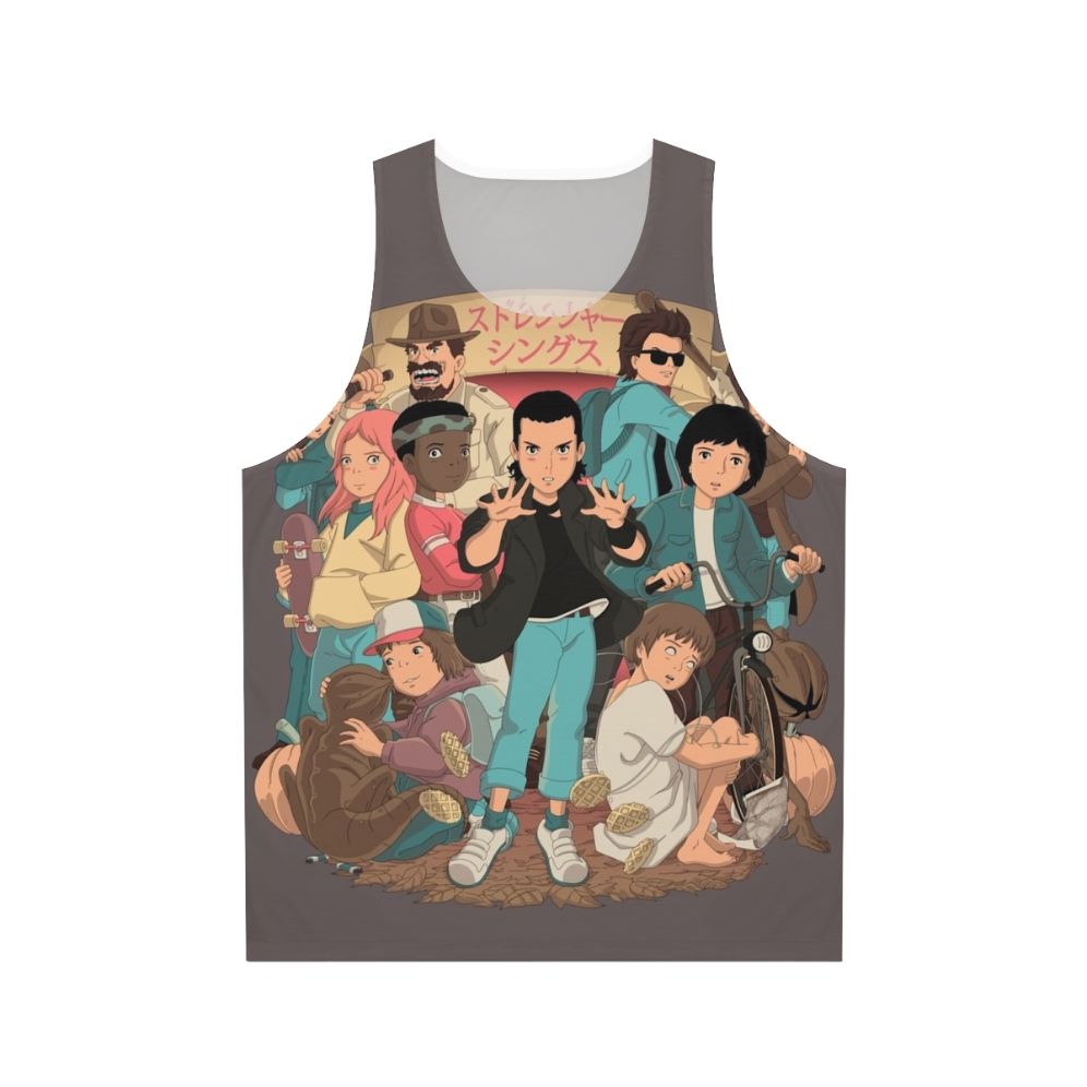 Stranger Things 2 Anime Unisex Tank Top