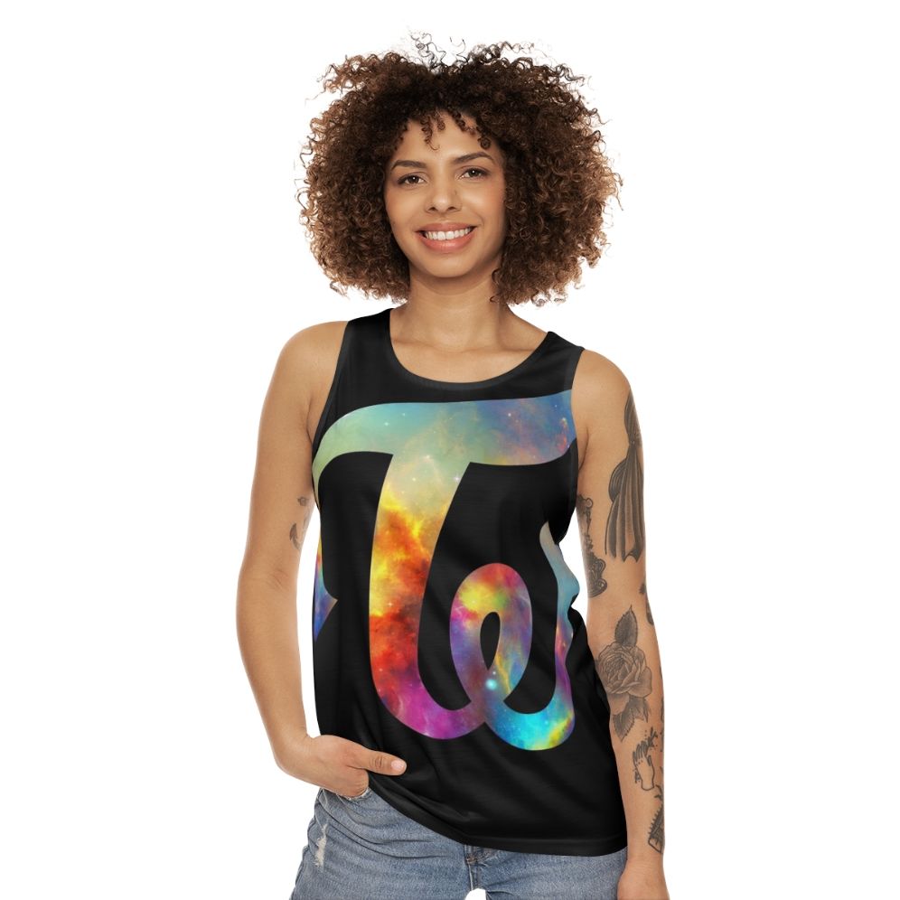 Twice Nebula Unisex Tank Top - women