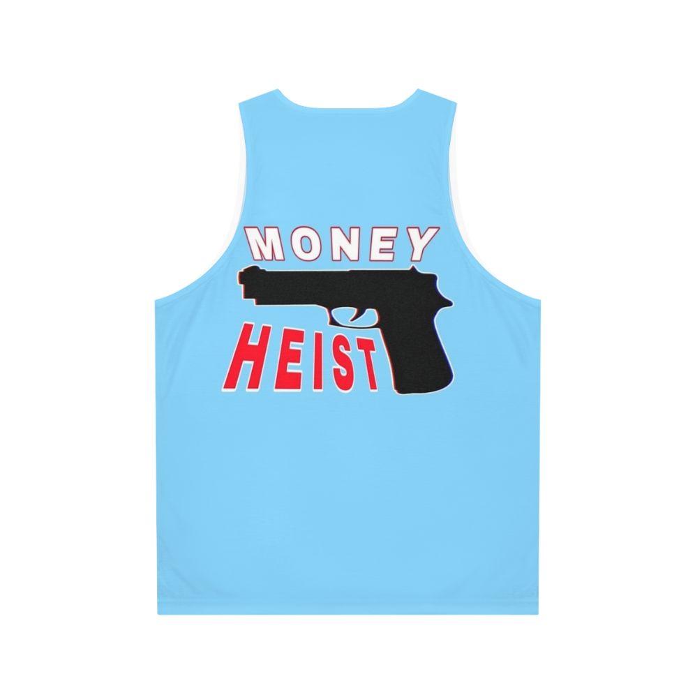 Money Heist Netflix Inspired Unisex Tank Top - Back