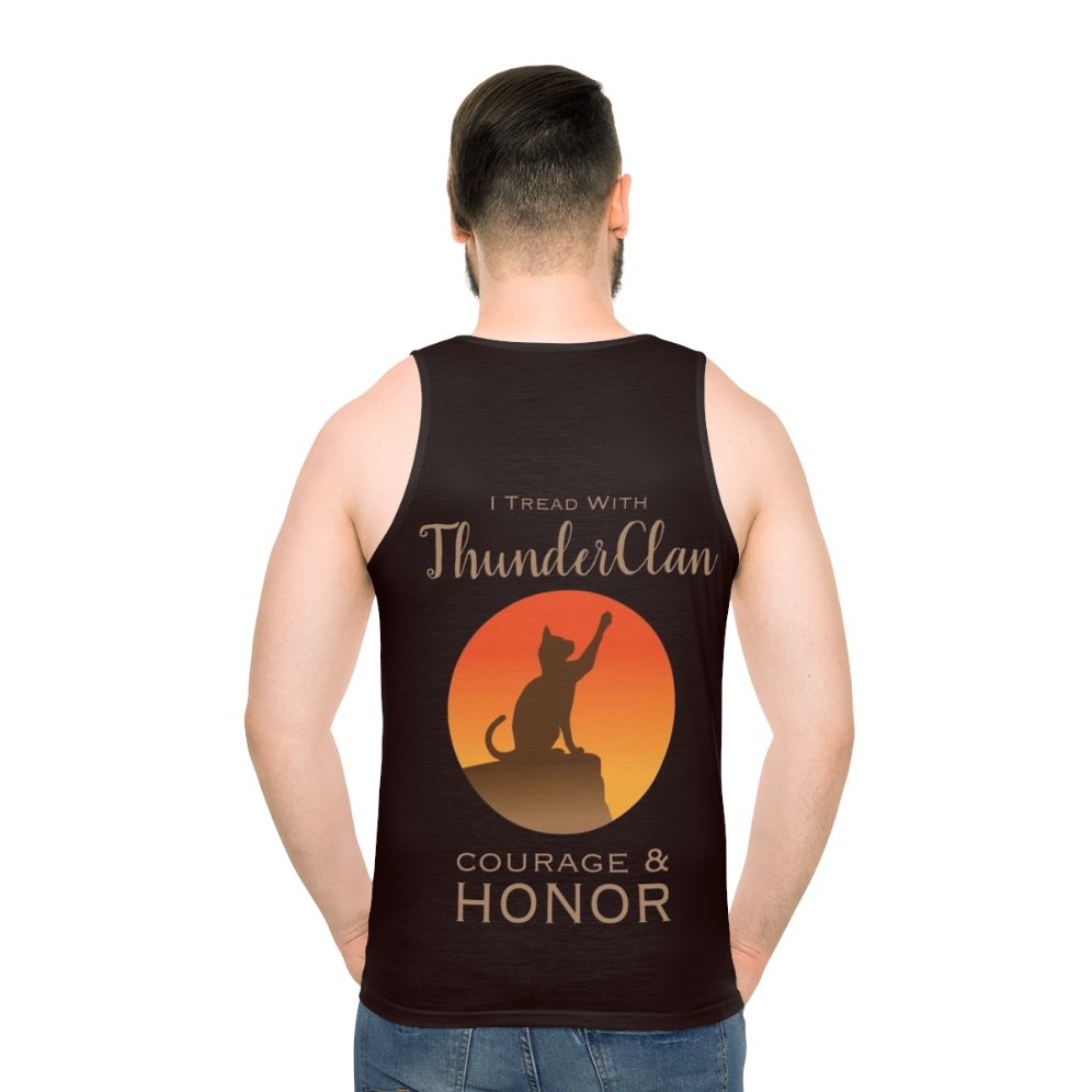 Thunderclan Pride Warrior Cats Unisex Tank Top - men back