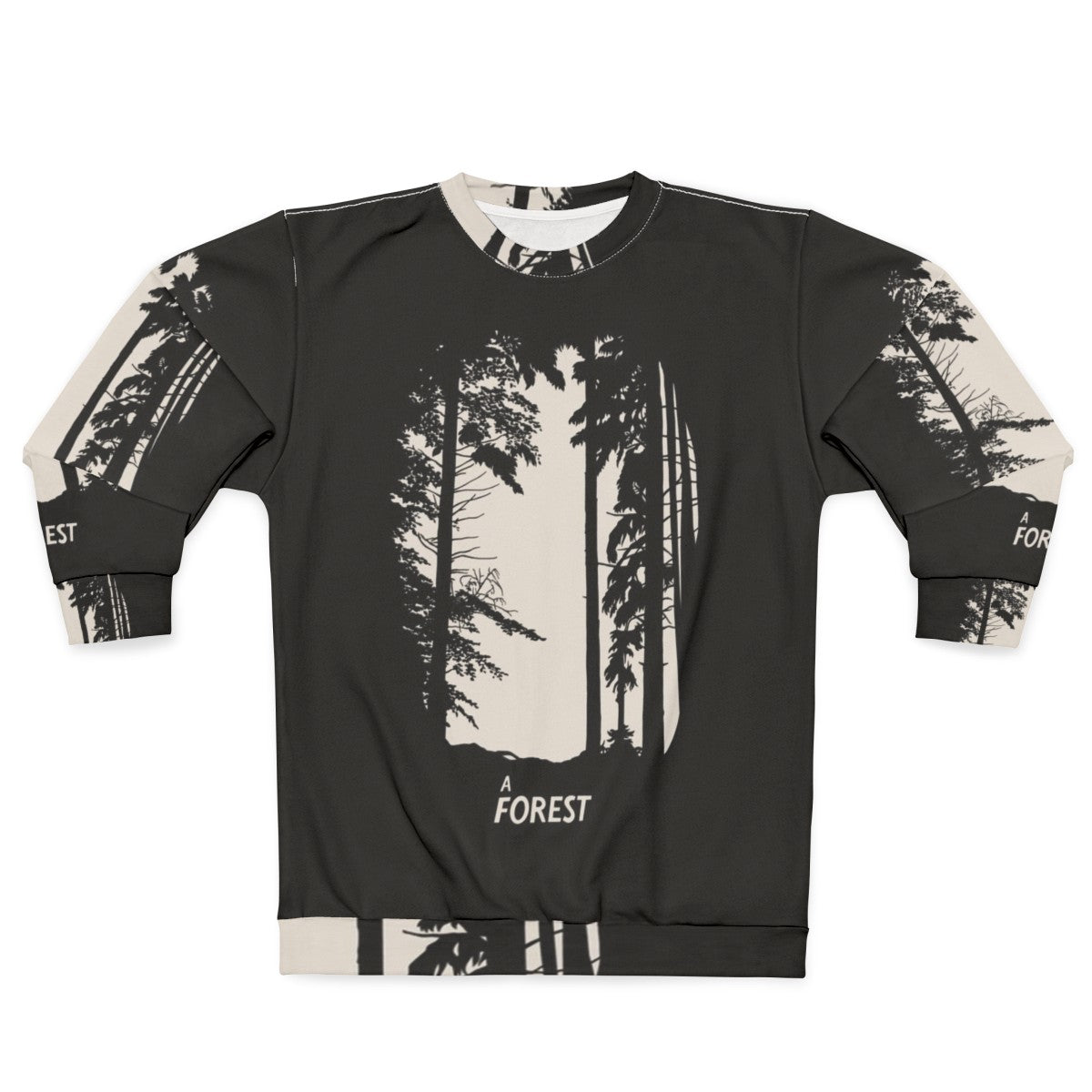 The Cure's 'A Forest' gothic sweatshirt