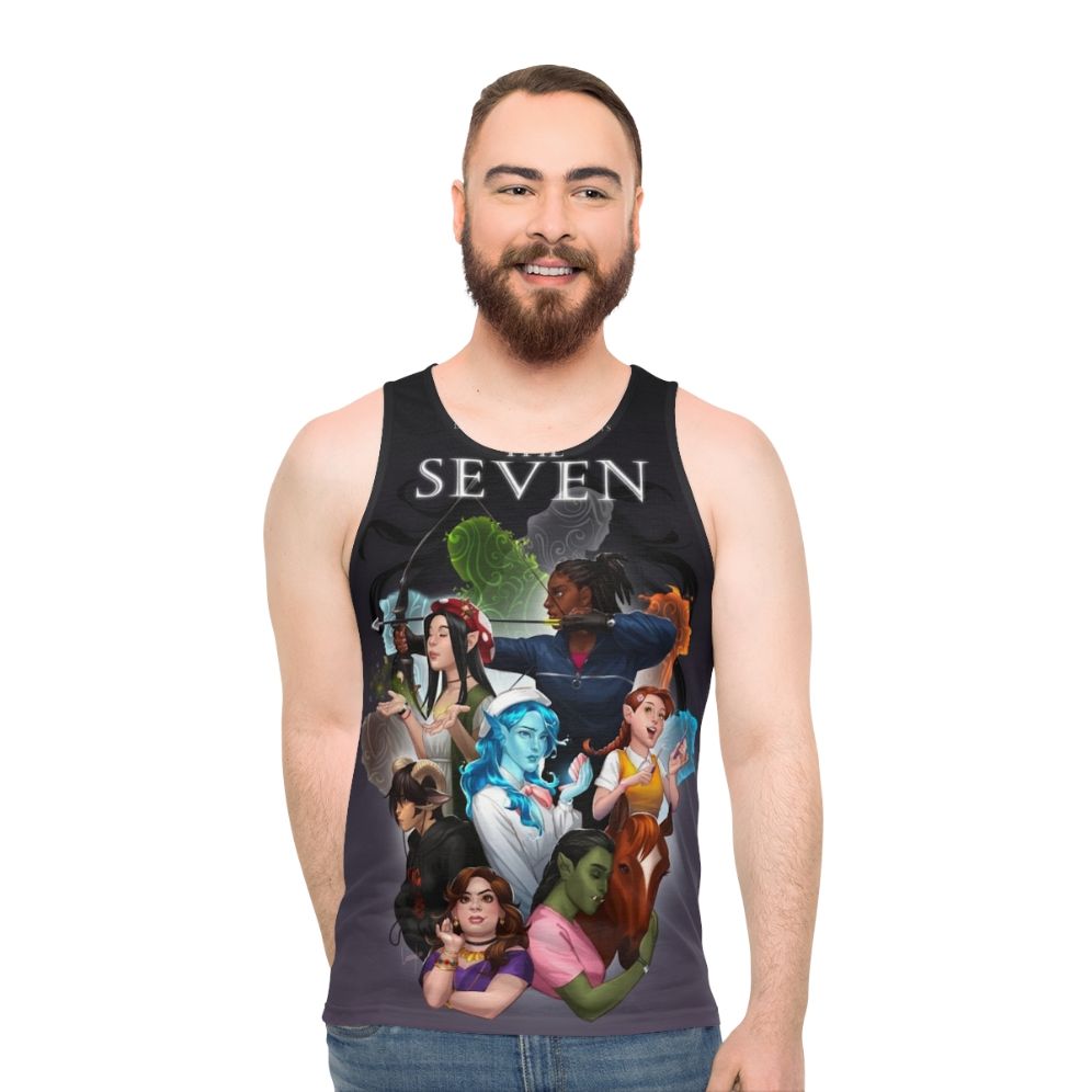 Dimension20 The Seven Maidens Unisex Fantasy Art Tank Top - men