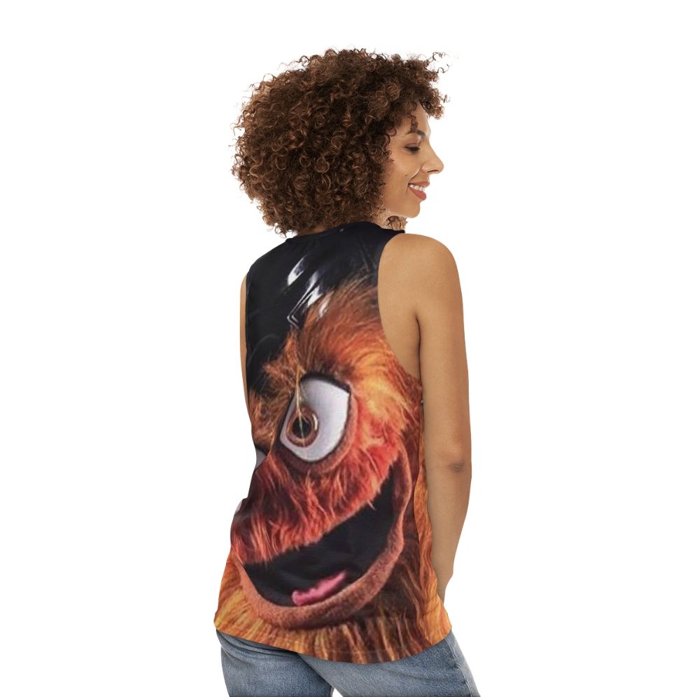 Flyers Gritty Unisex Tank Top - women back