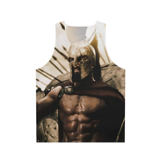 Spartan warrior unisex tank top