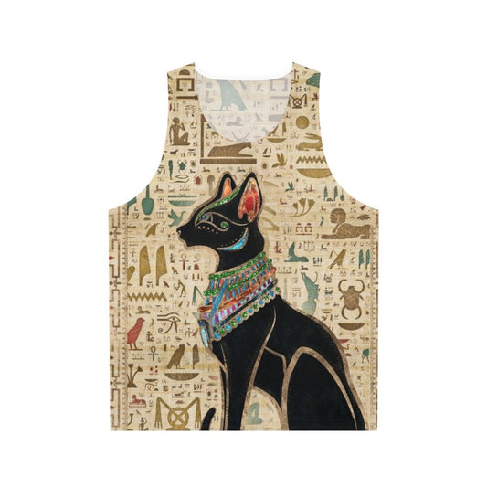 Bastet Egyptian Cat Goddess Unisex Tank Top