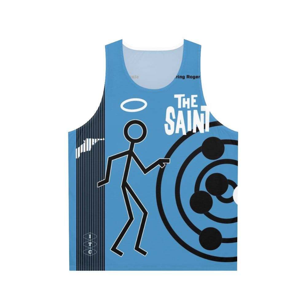 The Saint Unisex Tank Top - Retro 1960s 1970s Fashion