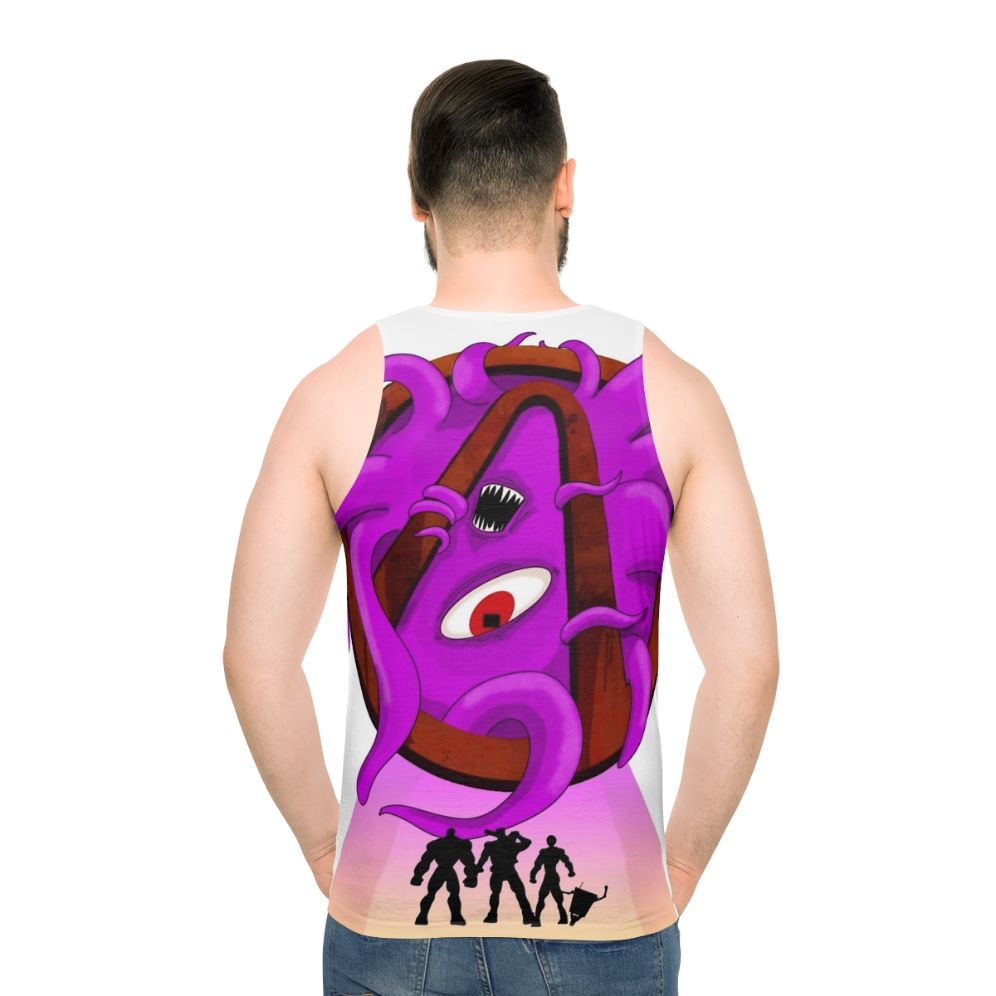 Borderlands Tentacles Unisex Tank Top - men back