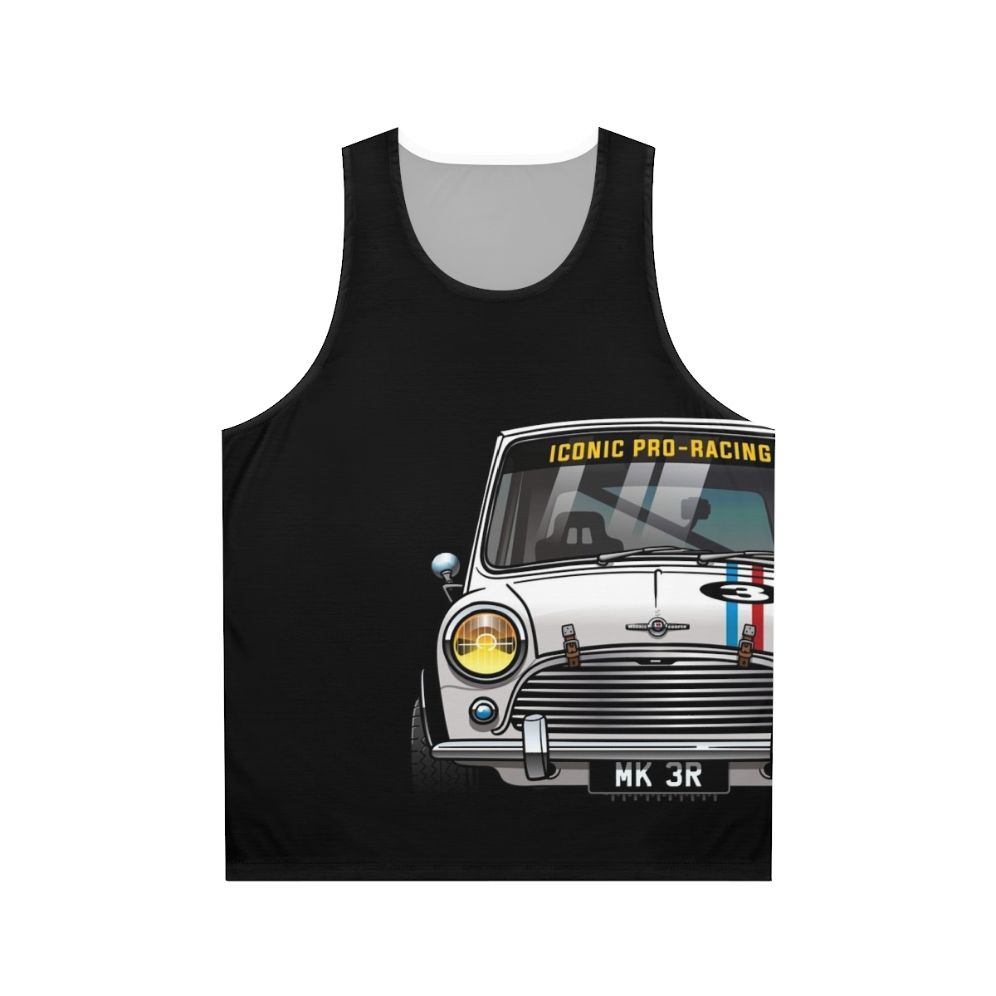 Vintage racer unisex tank top