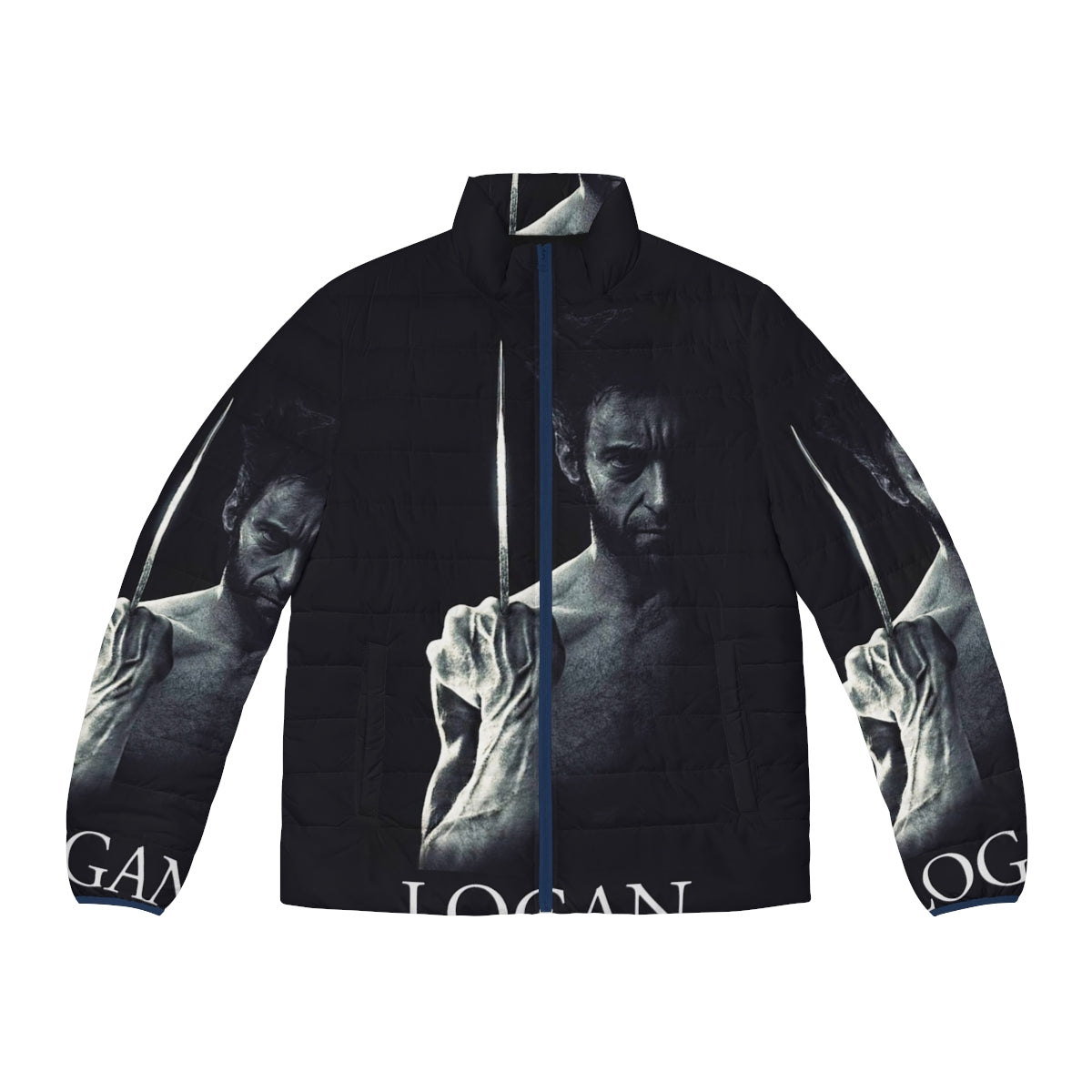 Logan Wolverine Puffer Jacket - X-Men Inspired Men's Winter Outerwear